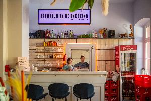 Hinterhof-Exotik – Café Tropical in Mannheim