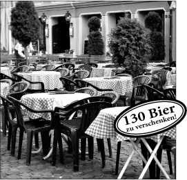 130 Bier zu verschenken